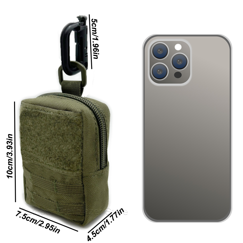 Tactical Mini MOLLE Pouch Comp - Edc Carry Fanny Pack 评论和价格